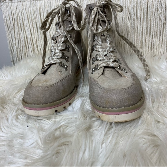 Sole Society Combat Style Boots - Picture 4 of 14